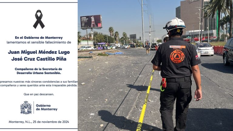 Identifican a trabajadores arrollados por tráiler embestido por tren en Monterrey