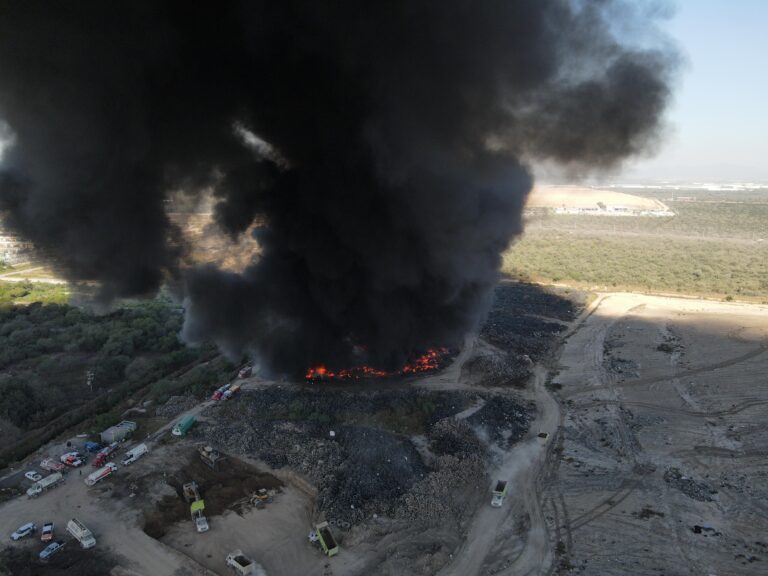 Mala calidad del aire hoy en NL; autoridades atribuyen a incendio