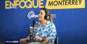Diputada federal priista, Ana González, en entrevista para la segunda emisión de Enfoque Monterrey.