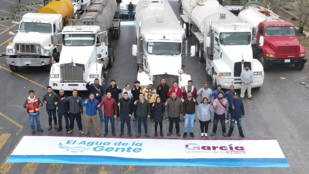 Lleva García pipas ante cortes programados de AyD