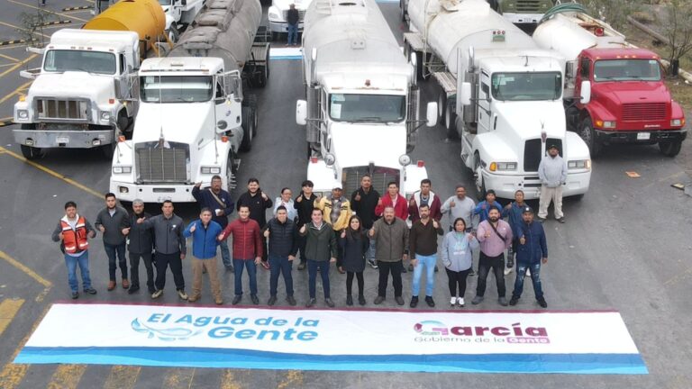 Lleva García pipas ante cortes programados de AyD