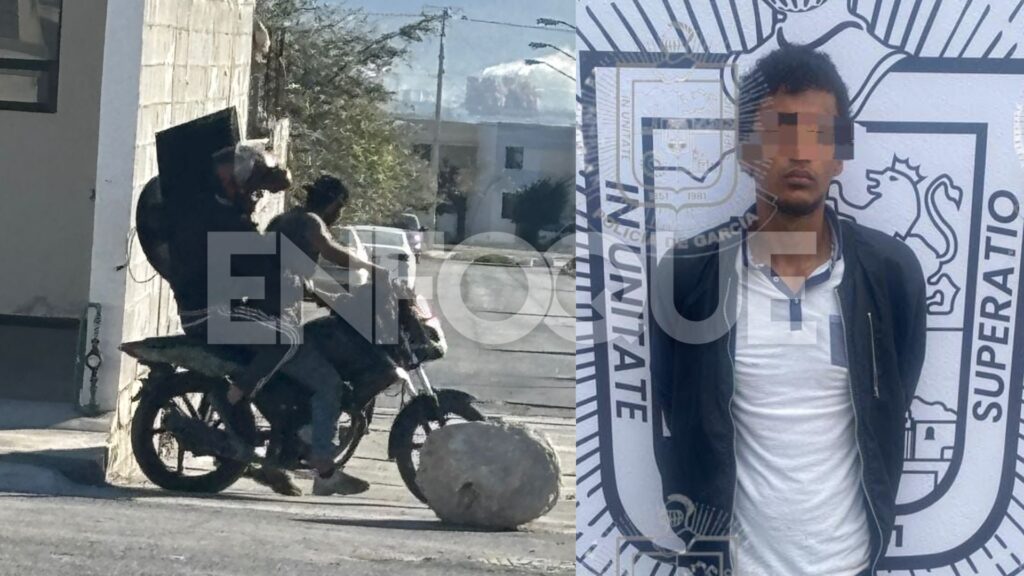 Detienen a hombre con droga en García; se relaciona con robos