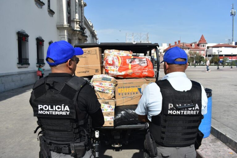 Decomisan cerca de una tonelada de pirotecnia en Monterrey